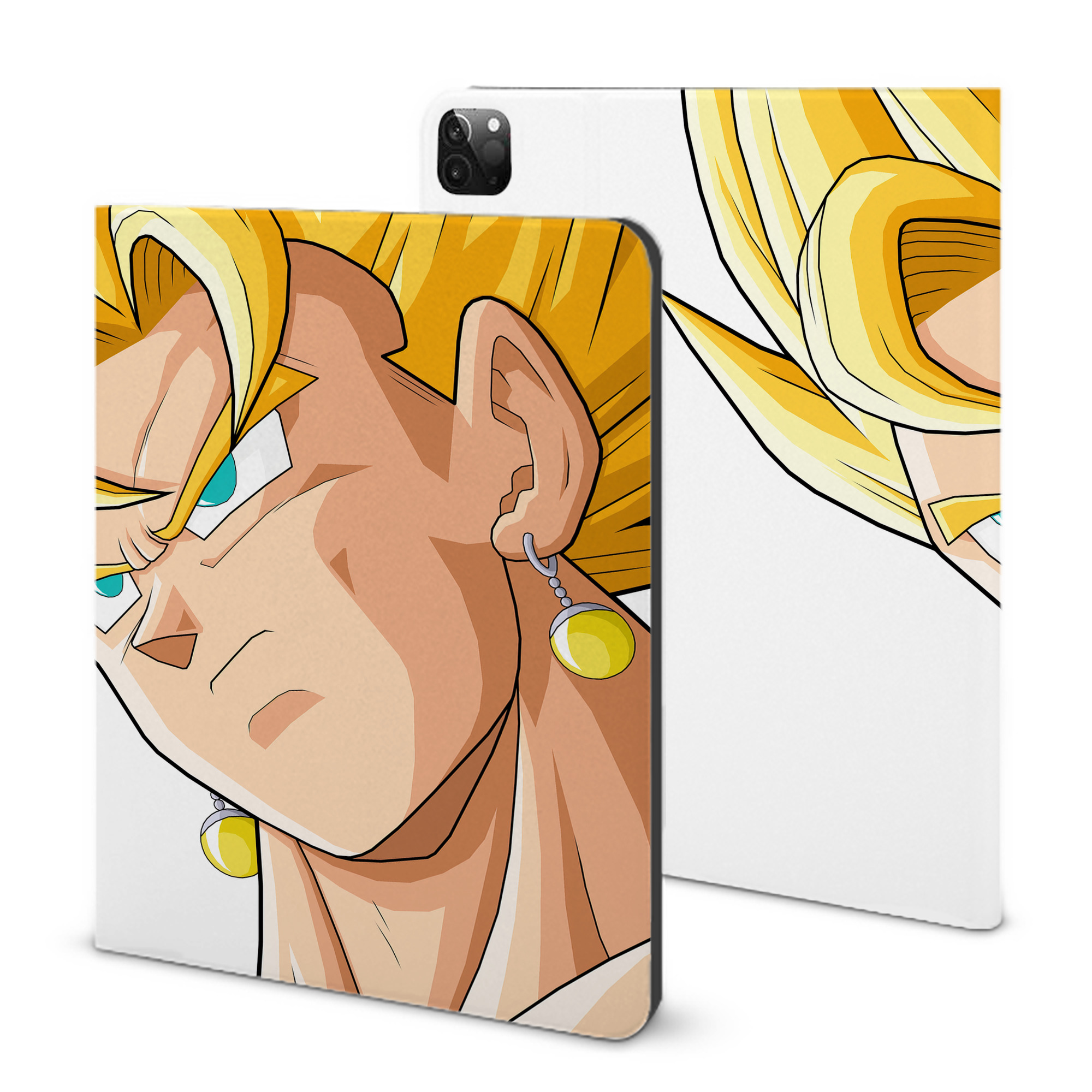 （画像用） ドラゴンボール DRAGON BALL IPadケース ペンホルダー付き ブックスタイルデザイン